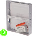 Foco Plafón Led Slim Cuadrado ECO 12W [AL5250LM]
