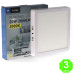 Plafón Led Slim Cuadrado Eco 20W [AL5253LM]