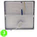 Plafón Led Slim Cuadrado 25W ECO [AL5256LM]