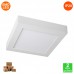 Plafón Led Slim Cuadrado 25W 2500Lm IP20 Serie ECO Disponible en unidades y Pack