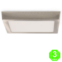Plafón Led CCT Níquel Cuadrado 20W [AL5544LM]