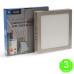 Plafón Led CCT Níquel Cuadrado 20W [AL5544LM]