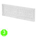 Óptica para foco led modular Retrofit o Speed 50W de 145°x70° [AL6315LM]