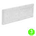 Óptica para foco led modular Retrofit o Speed 50W de 145°x70° [AL6315LM]