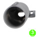 Brazo Soporte articulado para foco Infinity 180° [AL6652LM]