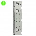 Soporte UNIÓN LATERAL DOBLE para Proyector MAGNUM [ALFL1575]