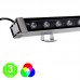 Barra Bañador Proyector LED RGB 18W IP65 Mando a Distancia [NE-BN-18W-RGB]