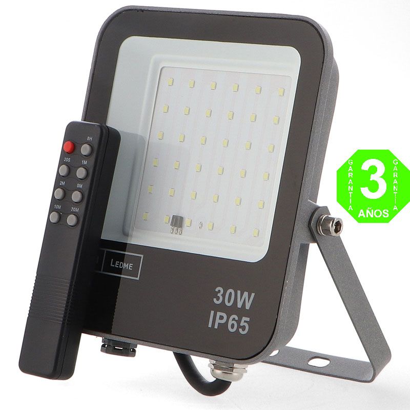 Foco Proyector LED 30W 120Lm/W Detector Movimiento Integrado [AL6516LM]