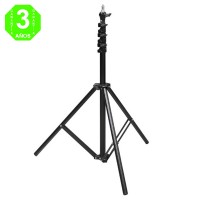 Trípode Soporte Luminarias y Paneles LED de 300cm para Aplicaciones de Vídeo y Fotografía [49STA300AL]