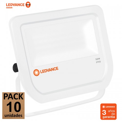 Proyector Ledvance 50W 6000Lm IP65 Blanco 50.000H Serie FLOODLIGHT
