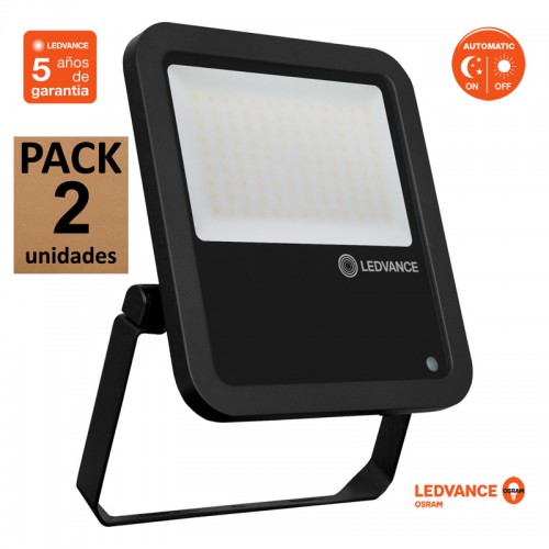 Proyector Ledvance 80W 10000Lm IP65 55.000H Serie FLOODLIGHT PHOTOCELL 
