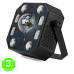 Proyector LED Multiefecto RGBW, LASER VERDE Y ROJO, UV DMX ESTROBO 60W [EFE011013AL]