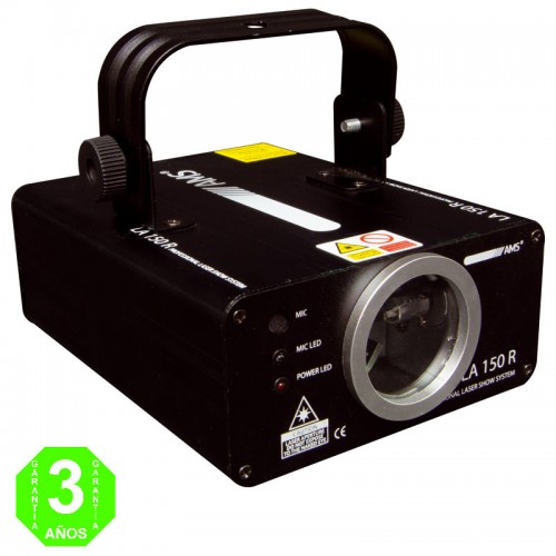 LASER Color ROJO AMS 150mW [LA150RAL]