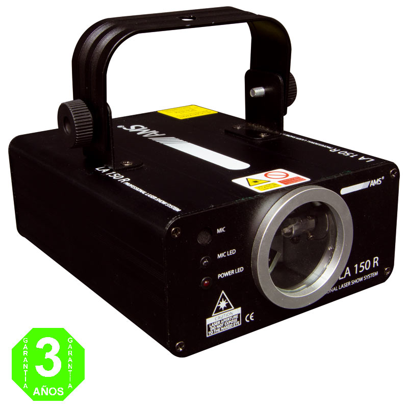 LASER Color ROJO AMS 150mW [LA150RAL]