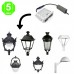 Modulo Óptico LED para farolas 40W IP67 Bridgelux con driver [03T1-2180AL]