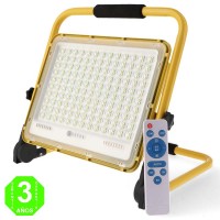 Foco Proyector LED Portátil Plegable Batería Recargable 50W [AL6033LM]