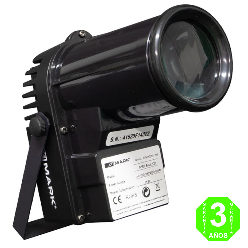 Foco Proyector LED Spot Ball 120 RGB+W [28MAR069AL]