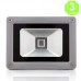 Foco Proyector LED Monocolor Verde 10W IP65 [BQFS11510-G]
