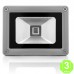 Foco Proyector LED MONOCOLOR AZUL 10W [BQFS11510B]
