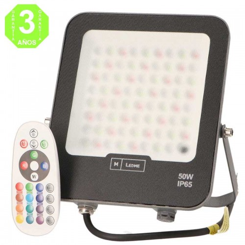 Foco Proyector LED RGB Napoli Plus 50W IP65 [AL6832LM]