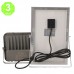 Foco Proyector LED SOLAR Milán 100W IP65 Sensor + Control Remoto + Panel [AL6503LM]
