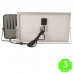 Foco Proyector LED SOLAR Milán 150W IP65 Sensor + Control Remoto + Panel [AL6505LM]
