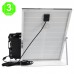Foco Proyector LED SOLAR con Cámara Jeff 200W Sensor + Control Remoto + App + Wifi [AL6593LM]