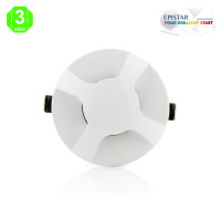 Foco Baliza Downlight LED Vivian Empotrable 2W Corte 39mm 3x80° [JN-S002-C]