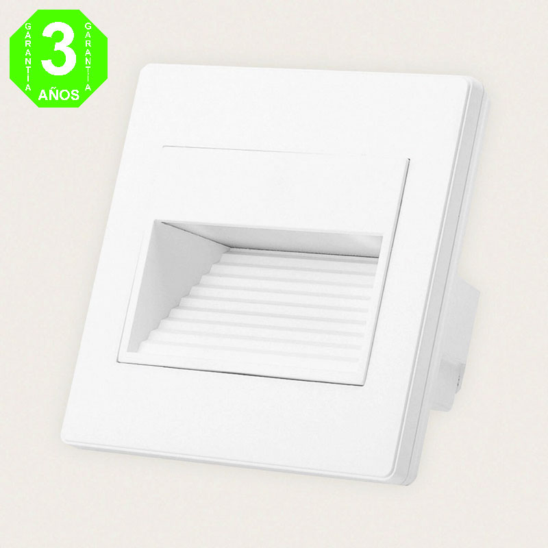 Baliza LED Empotrable Pared Cuadrada 1W Olit  [AL126701E]