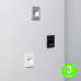 Baliza LED Empotrable Pared Cuadrado 1.5W Rand [AL464E]