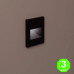 Baliza LED Empotrable Black Pared Cuadrada 1.5W Rand [AL467E]