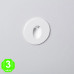 Baliza LED Empotrable Pared Circular 1W Adan [AL86006E]