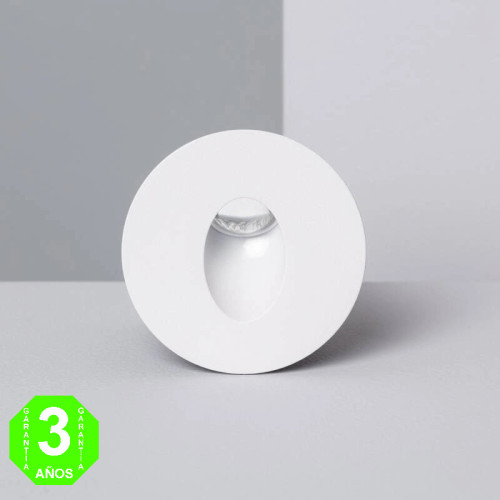 Baliza LED Empotrable Pared Circular 1W Adan [AL86006E]