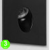 Baliza LED Empotrable Pared Cuadrada 1W Adan Black [AL86035E]