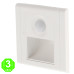 Foco Baliza LED Empotrable Sensor PIR Nomis Ignifugo 1.2W [AL9001LM]