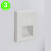 Foco Baliza LED Empotrable Nomis Cuadrado Ignifugo 1.2W [AL9003LM]