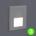 Foco Baliza LED Empotrable Nomis Cuadrado Ignifugo 1.2W [AL9003LM]