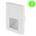 Foco Baliza LED Empotrable Nomis Cuadrado Ignifugo 1.2W [AL9003LM]