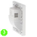 Foco Baliza LED Empotrable Nomis Cuadrado Ignifugo 1.2W [AL9003LM]